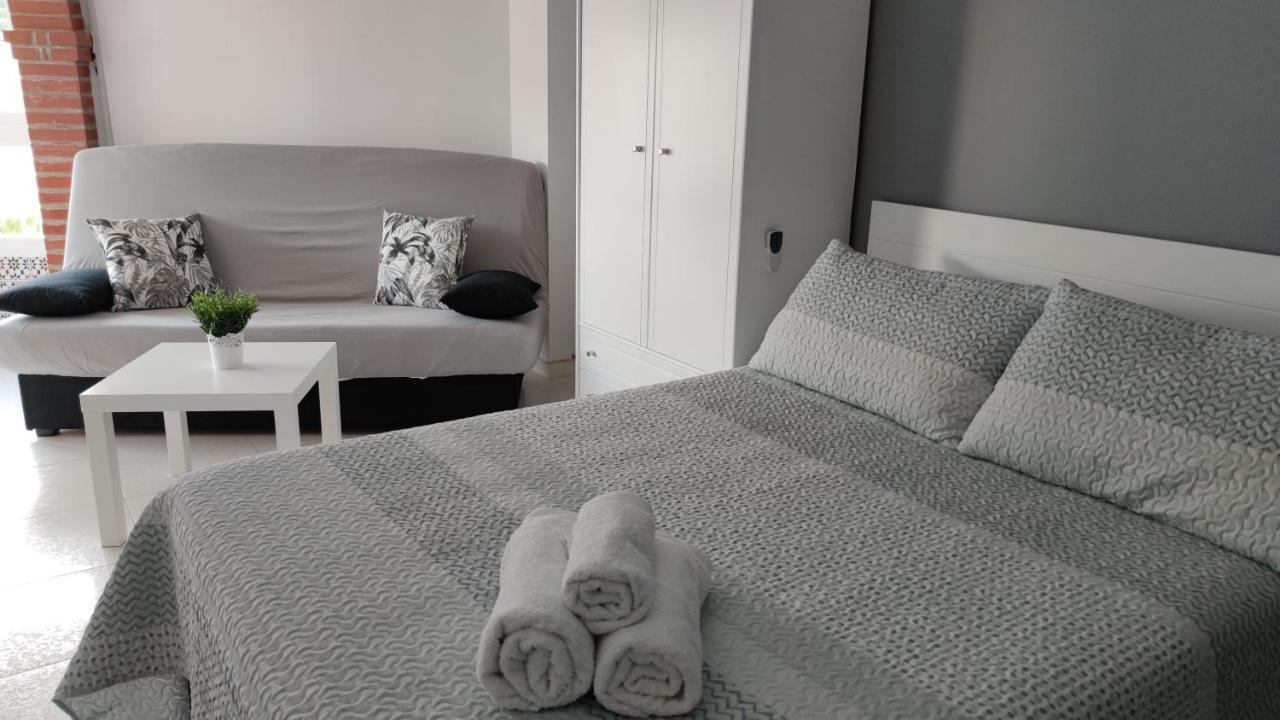 Estudio Torrox Playa- Vistas Al Mar Y Piscina 외부 사진